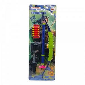 Лук Феникс стреляет мягкими патронами с аксессуарами зеленый [tsi245028-TSI] - Фото 1