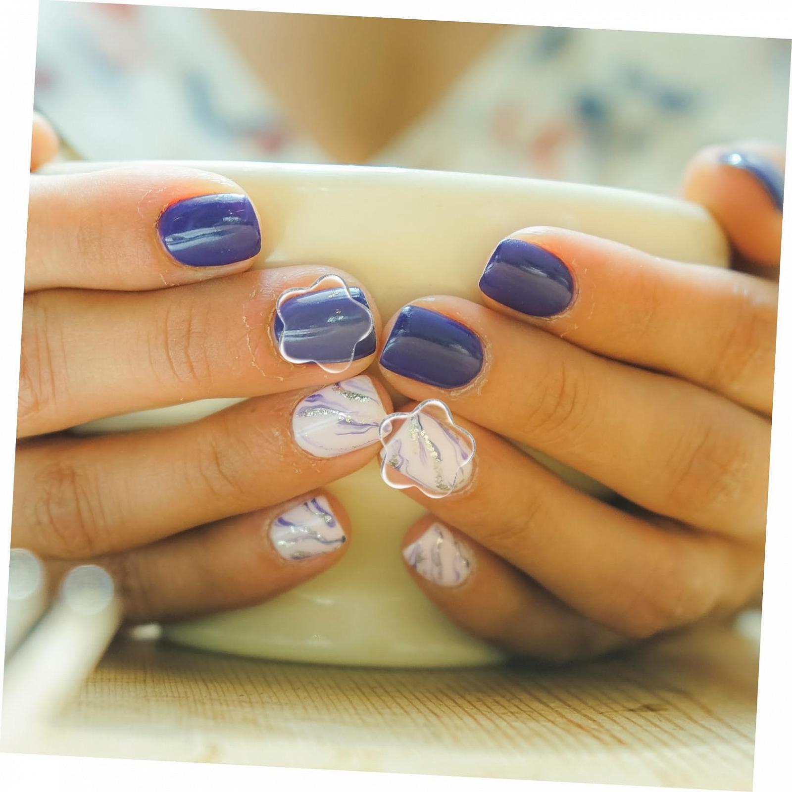 Стрази для нігтів Скло Діаманти для манікюру та творчих проєктів, різнокольорові, фото №3