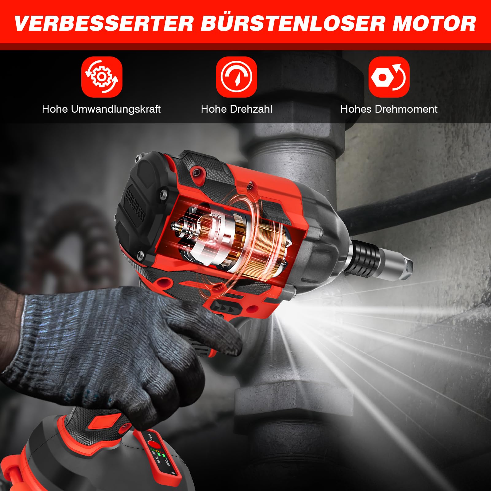 Набор Akkuschrauber 21V 1500mAh 45 N.m, фото №2 Набор Akkuschrauber 21V 1500mAh 45 N.m, фото №2