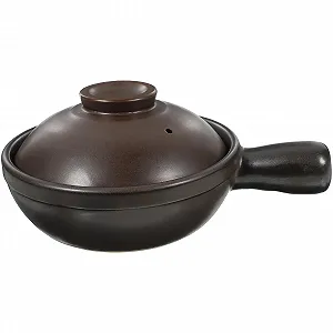 Кастрюля Gadpiparty керамическая с крышкой и ручкой термостойкая - Фото 1