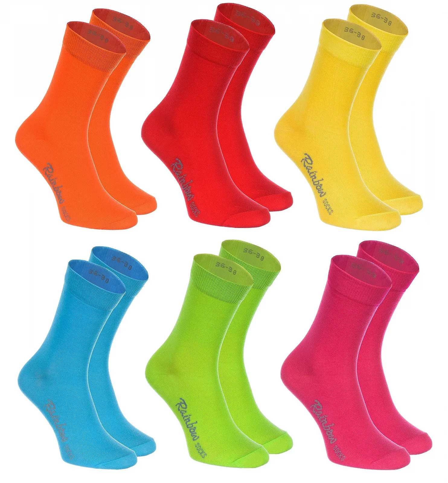 Шкарпетки Rainbow Socks Класичні Кольорові Бавовняні, фото №1 Шкарпетки Rainbow Socks Класичні Кольорові Бавовняні, фото №1