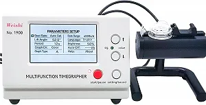 Тестер механических часов Weishi NO.1900 Grey / Профессиональный / Точность 0.1 мс / Диапазон ±999 с/сут / Серый - Фото 1