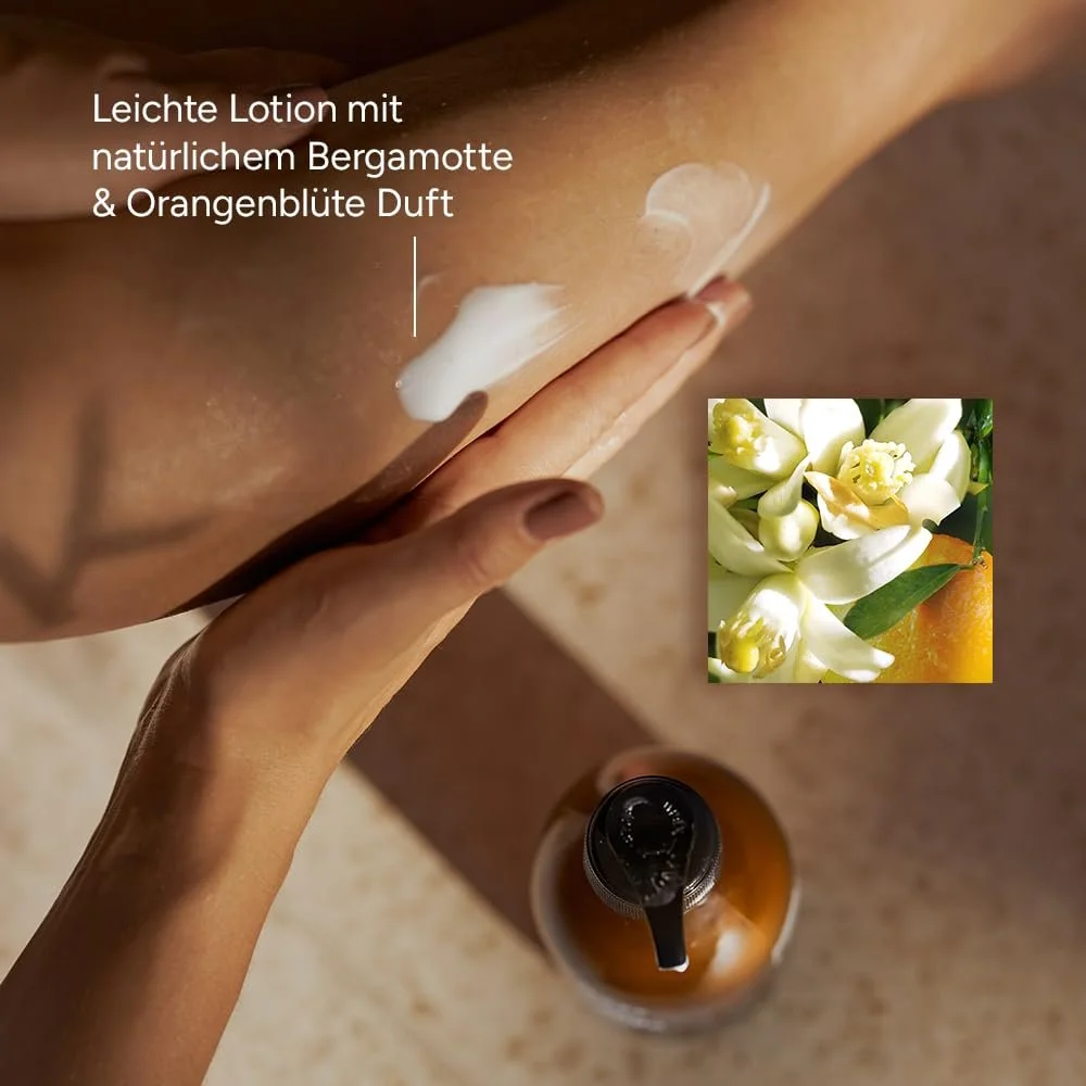 Лосьон для тела JUNGLÜCK Hyaluronic, 240 мл - Vegan. Легкий лосьон с натуральным ароматом флердоранжа для интенсивного увлажнения. Увлажняющее молочко для тела снимает сухость и чувство стянутости, фото №3 Лосьон для тела JUNGLÜCK Hyaluronic, 240 мл - Vegan. Легкий лосьон с натуральным ароматом флердоранжа для интенсивного увлажнения. Увлажняющее молочко для тела снимает сухость и чувство стянутости, фото №3