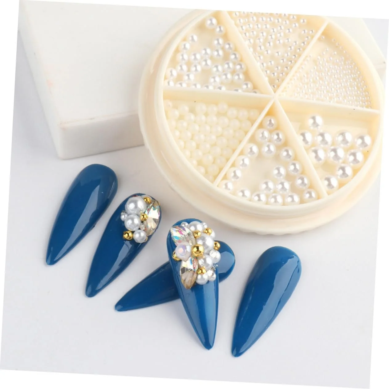 MERRYHAPY Набір для манікюру Перли для нігтів, фото №6