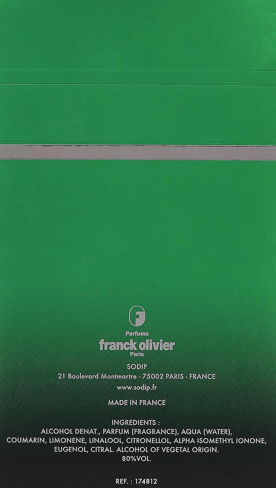 Туалетная вода Franck Olivier Franck Green 75 мл (мужская), фото №3