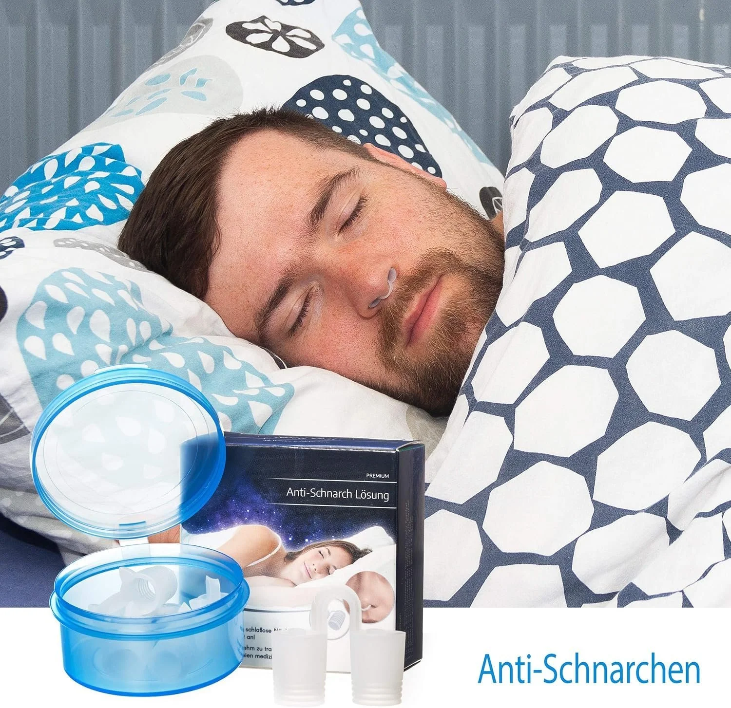 Клипса против храпа Силиконова многократная Стопер, фото №4