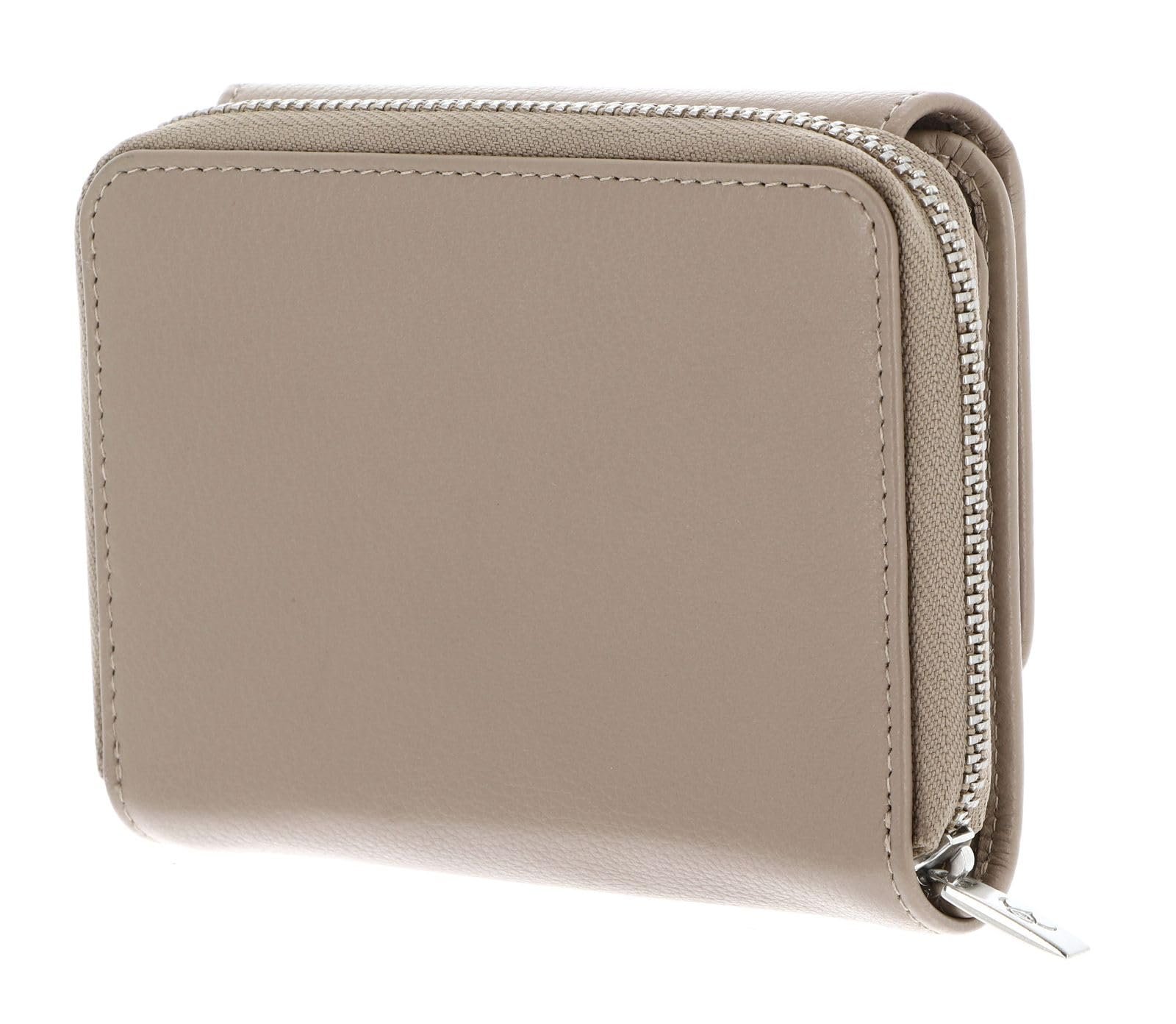 Кошелек на молнии Golden Head Madrid RFID Protect Taupe, Taupe, стандартный размер, фото №9