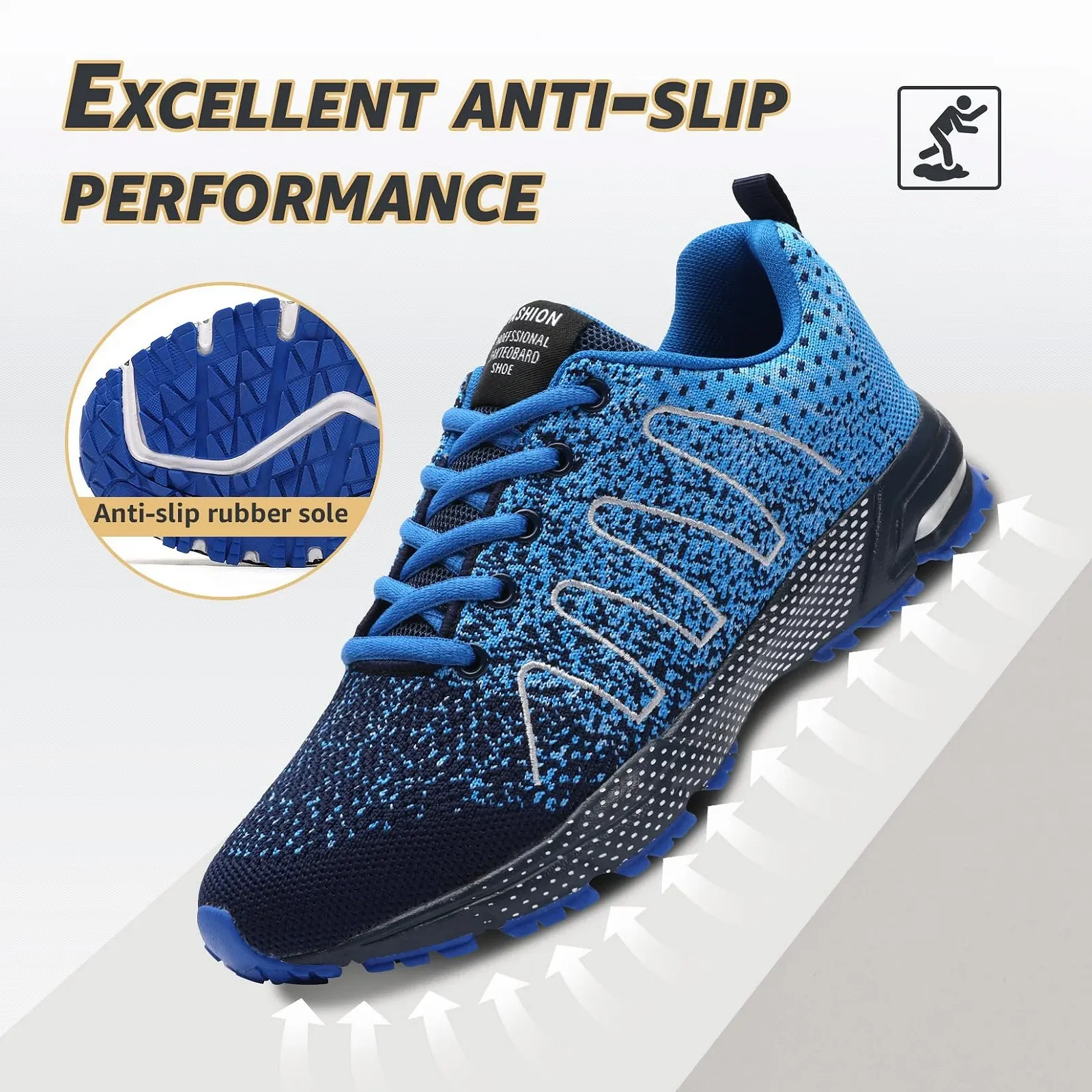 Кросівки ASHION Чоловічі Спортивні Дихаючі Легкі, фото №2 Кросівки ASHION Чоловічі Спортивні Дихаючі Легкі, фото №2