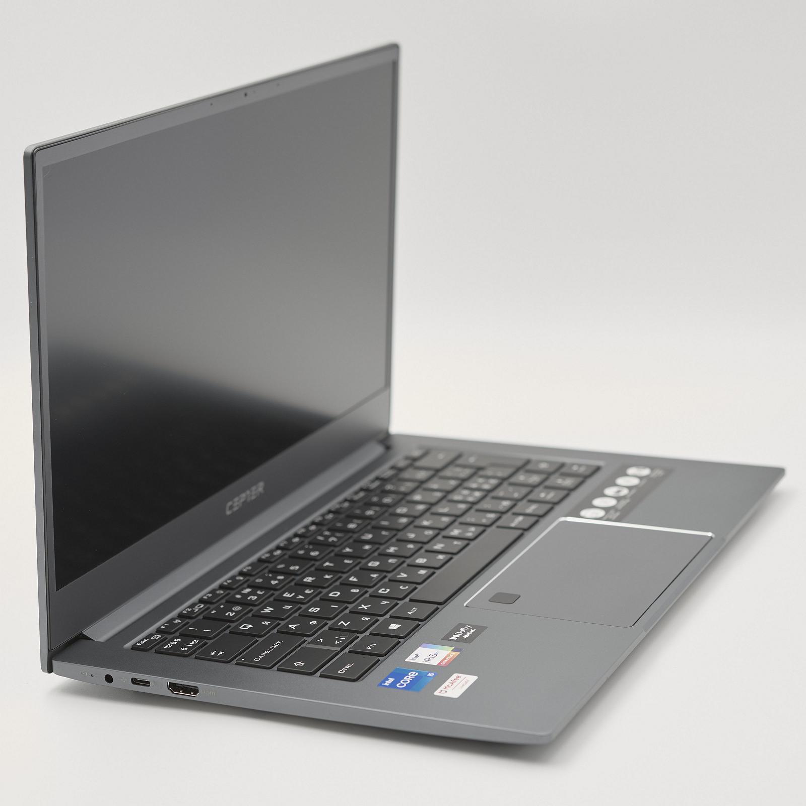 Ноутбук Medion Cepter N490 Intel i5-1135G7 ОЗУ 16 ГБ SSD 512 ГБ Intel Iris Xe Graphics Металл, фото №2