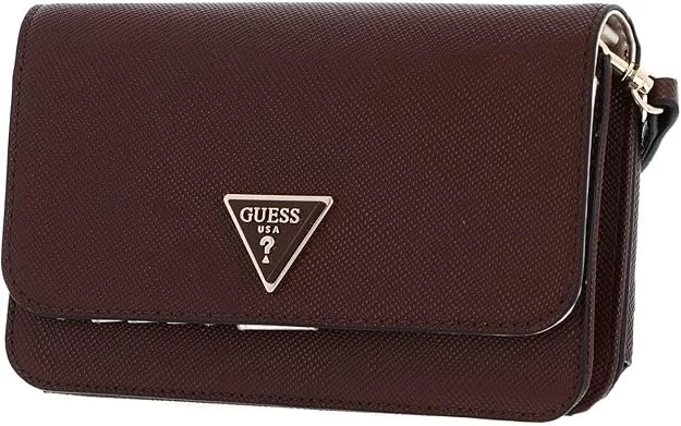 Жіноча сумка через плече Guess Noelle Xbody Flap Коричневий, фото №2