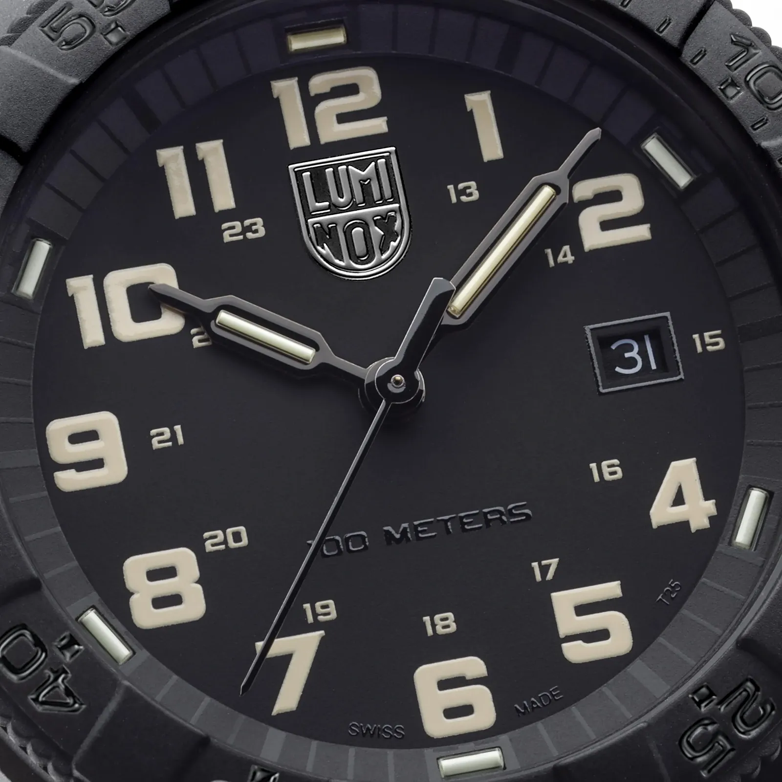 Часы Luminox Leatherback SEA Turtle Giant Мужские Черные с PU ремешком, Водостойкость: 10 Бар, Диаметр корпуса: 44 мм, XS.0330, фото №3 Часы Luminox Leatherback SEA Turtle Giant Мужские Черные с PU ремешком, Водостойкость: 10 Бар, Диаметр корпуса: 44 мм, XS.0330, фото №3