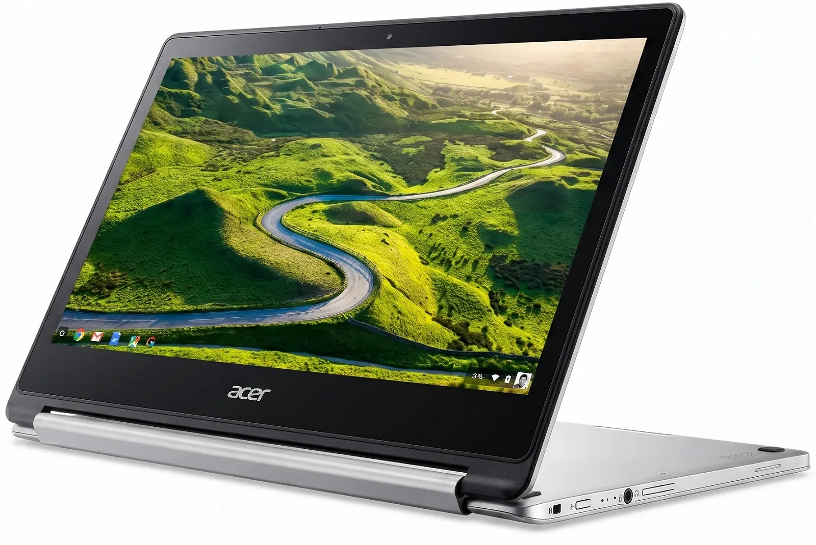 Сенсорный ноутбук 13.3" Acer Chromebook R13 (CB5-312T-K62F) MediaTek M8173C RAM 4GB eMMC 64GB 12ч батарея ChromeOS Алюминиевый корпус (UKR), фото №3 Сенсорный ноутбук 13.3" Acer Chromebook R13 (CB5-312T-K62F) MediaTek M8173C RAM 4GB eMMC 64GB 12ч батарея ChromeOS Алюминиевый корпус (UKR), фото №3