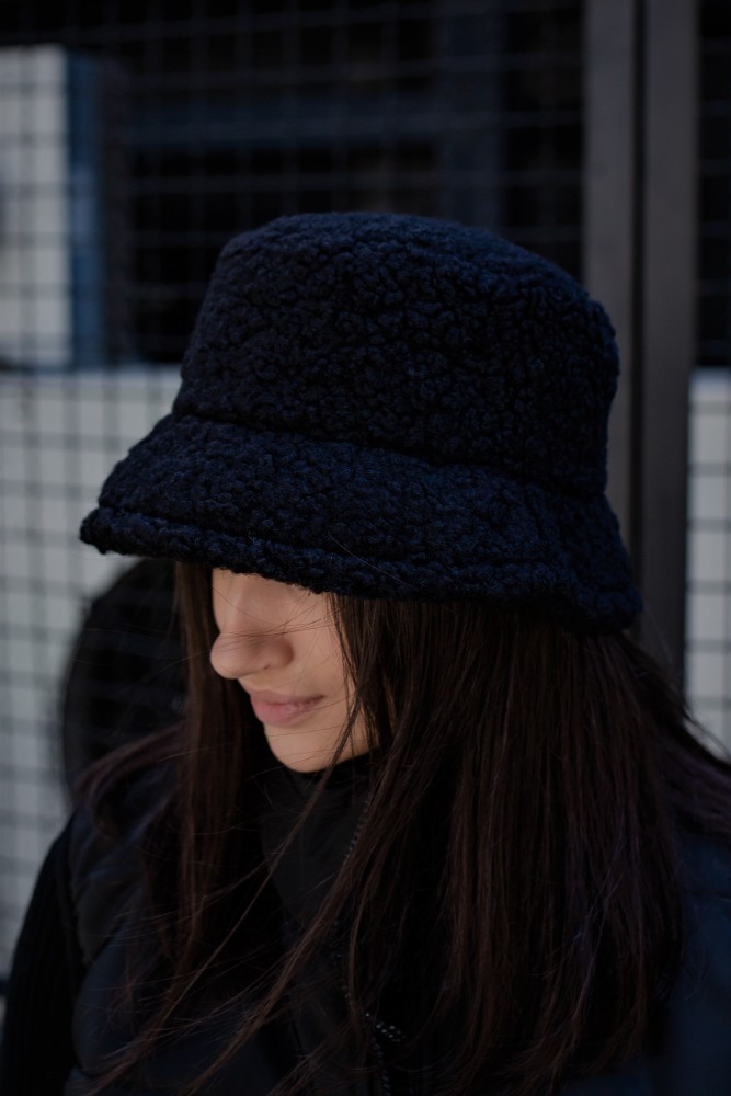 Утеплена Панамка Without Kalush Black, фото №5 Утеплена Панамка Without Kalush Black, фото №5