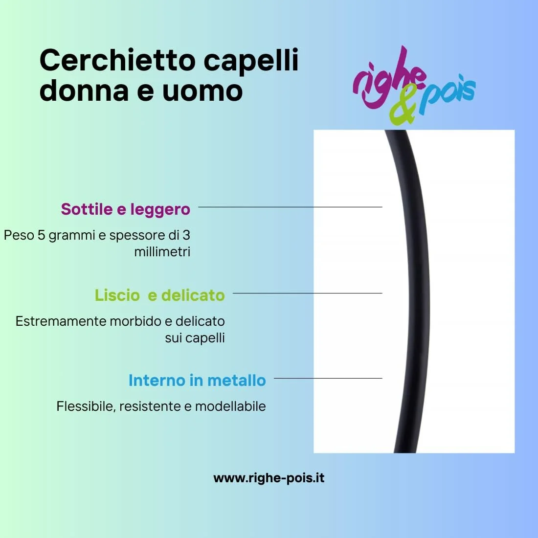 Унисекс Тонкий Силиконовый Обруч, фото №6