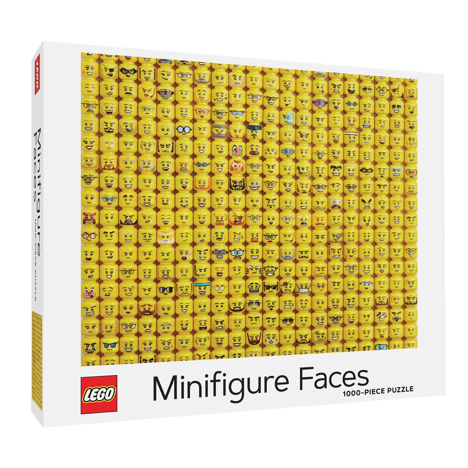 Пазл LEGO Minifigure Faces 1000 деталей, фото №1