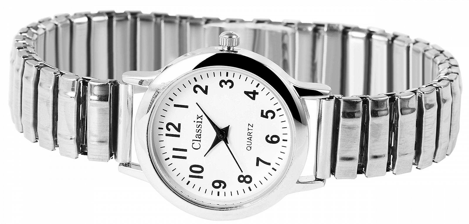 Женские часы на шнурке Classix 1700008 Серебристый ремешок из металла, фото №3