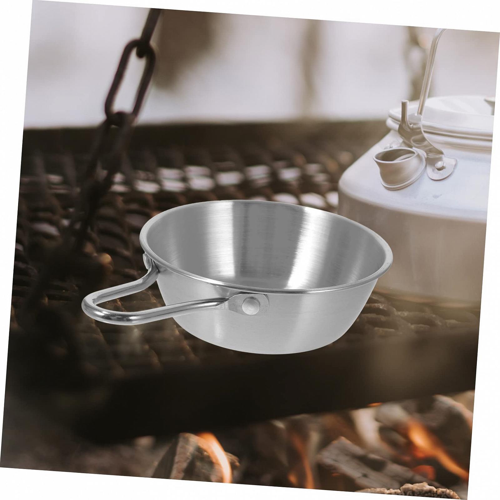 Миска Toddmomy для кемпінгу, корейська, для макголлі, 4 шт., з нержавіючої сталі 304, фото №5