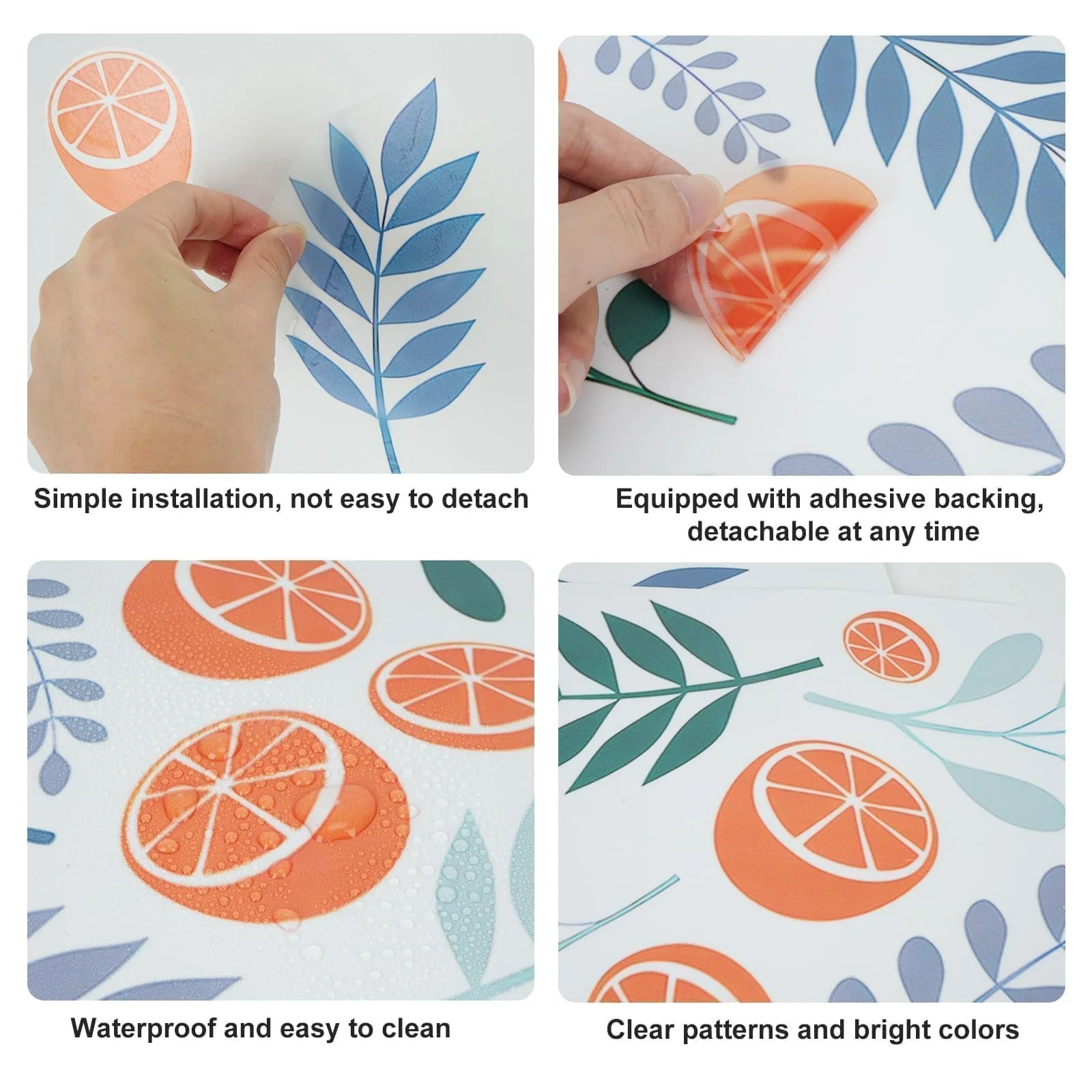 Наклейки на стену Boho Daisy Flowers 14 листов DIY, фото №3