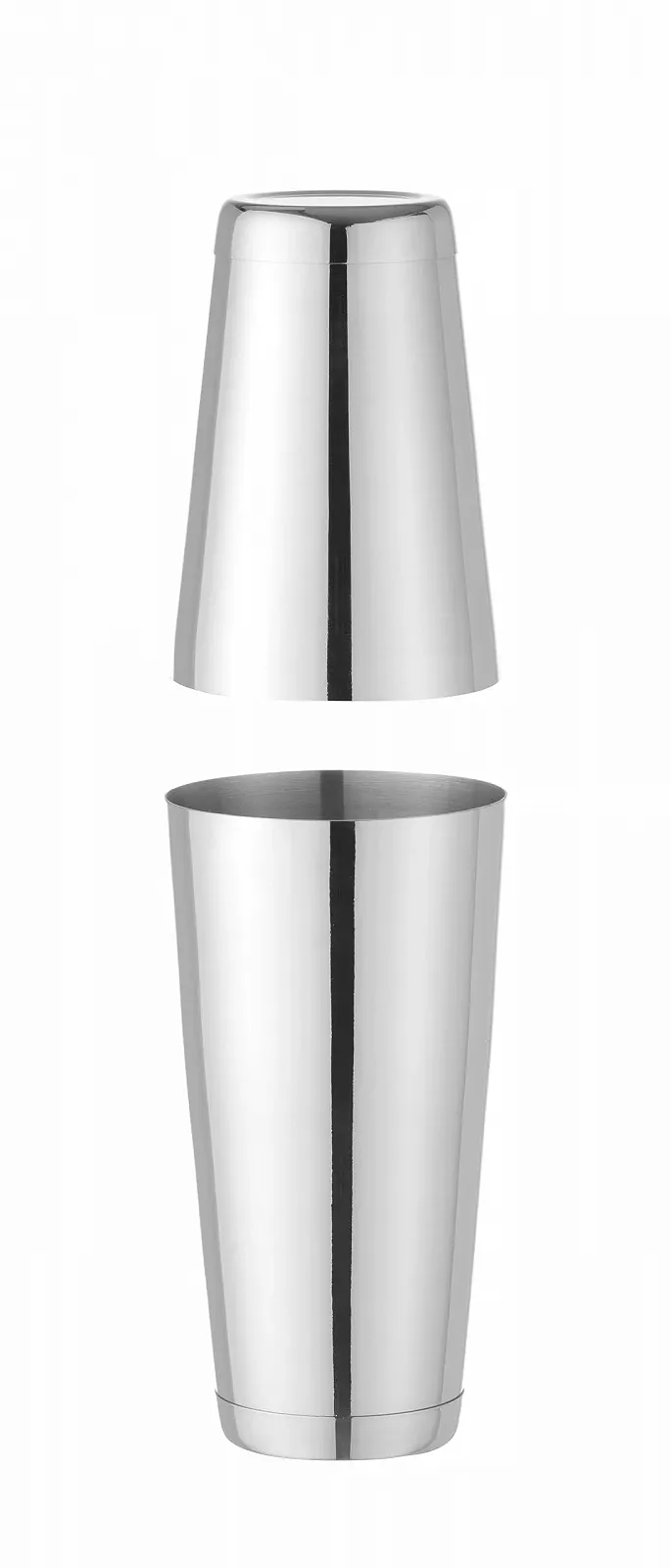 Шейкер коктейльний HENDI BarUp Tin-on-Tin Boston-Cocktailshaker полірований, фото №2