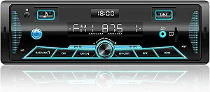 Автомагнитола Chismos R2210 / Bluetooth / FM / USB / AUX / SD slot / 1DIN - Фото 1