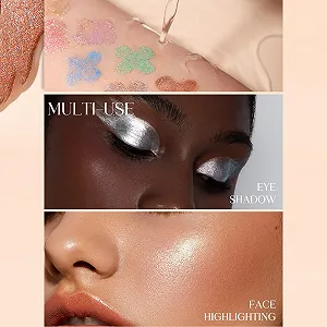 Рідкі тіні для очей Хамелеон Блискучі Металеві synthetic.ua - Фото 1