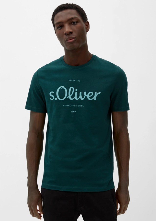 Футболка s.Oliver 2128330.79D2 M Зеленый, фото №1