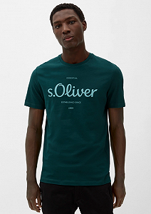 Футболка 2128330.79D2 s.Oliver Зелений M - Фото 1