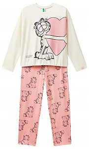 Купити Комплект піжами для дівчаток United Colors of Benetton - Фото 1 Комплект піжами для дівчаток United Colors of Benetton - Фото 1