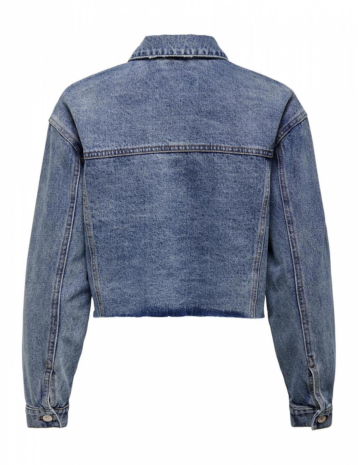 Жіноча Джинсова Куртка ONLY Onlfilis LS Reworked DNM Jacket Gua, фото №2