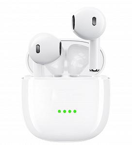 Беспроводные наушники Bluetooth 5.3 С сенсорным управлением с зарядным кейсом IPX8 Водонепроницаемые с 3D стереозвуком Шумоподавляющие Внутриканальные - Фото 1