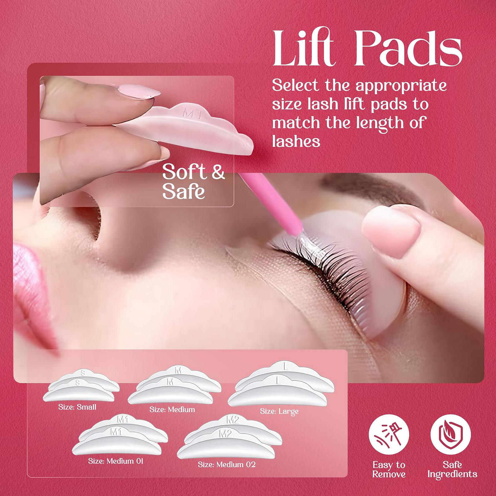 Набір PORTENTUM Eyelash Lifting Set Професійний Напівперманентний Білий Індивідуальний, фото №5