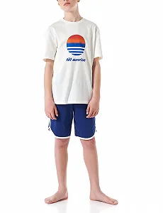 Комплект піжами Schiesser для хлопчиків - Фото 1