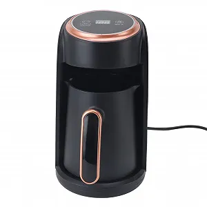 Электрическая автоматическая кофеварка для кофе по-турецки TOPINCN 600 Вт из нержавеющей стали 300 мл - Фото 1