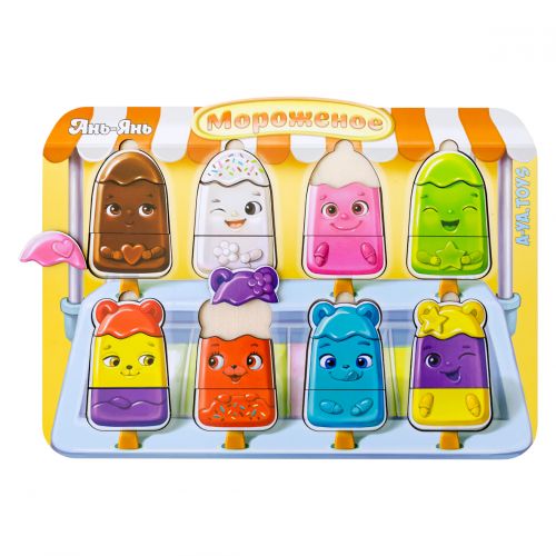 Сортер-пазл Мороженое [tsi192820-TSI], фото №1