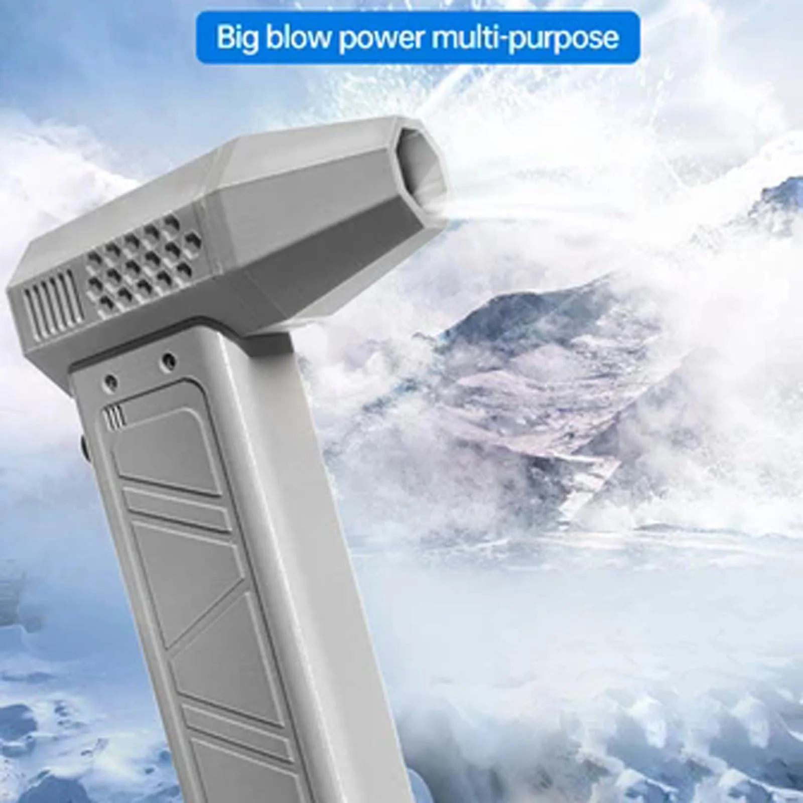 Електричний очищувач стисненим повітрям AC-27 3 швидкості 150 000 RPM Black, фото №5