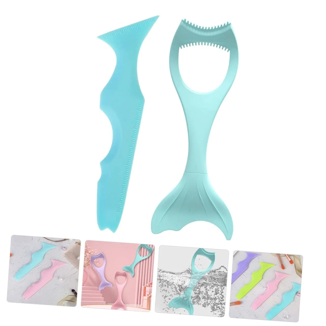 Инструмент для наращивания ресниц Housoutil, лопатка для масок, инструмент для макияжа, вспомогательное средство для макияжа для ресниц, фото №3