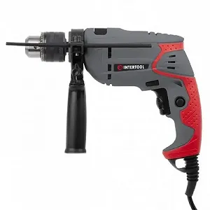 Дрель ударная 550 Вт 0-2800 об/мин 1.5-13 мм реверс плавная регулировка INTERTOOL DT-0107 - Фото 1