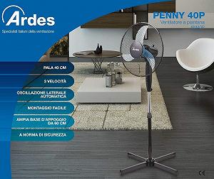 Вентилятор напольный Ardes Penny с функцией вращения synthetic.ua - Фото 1