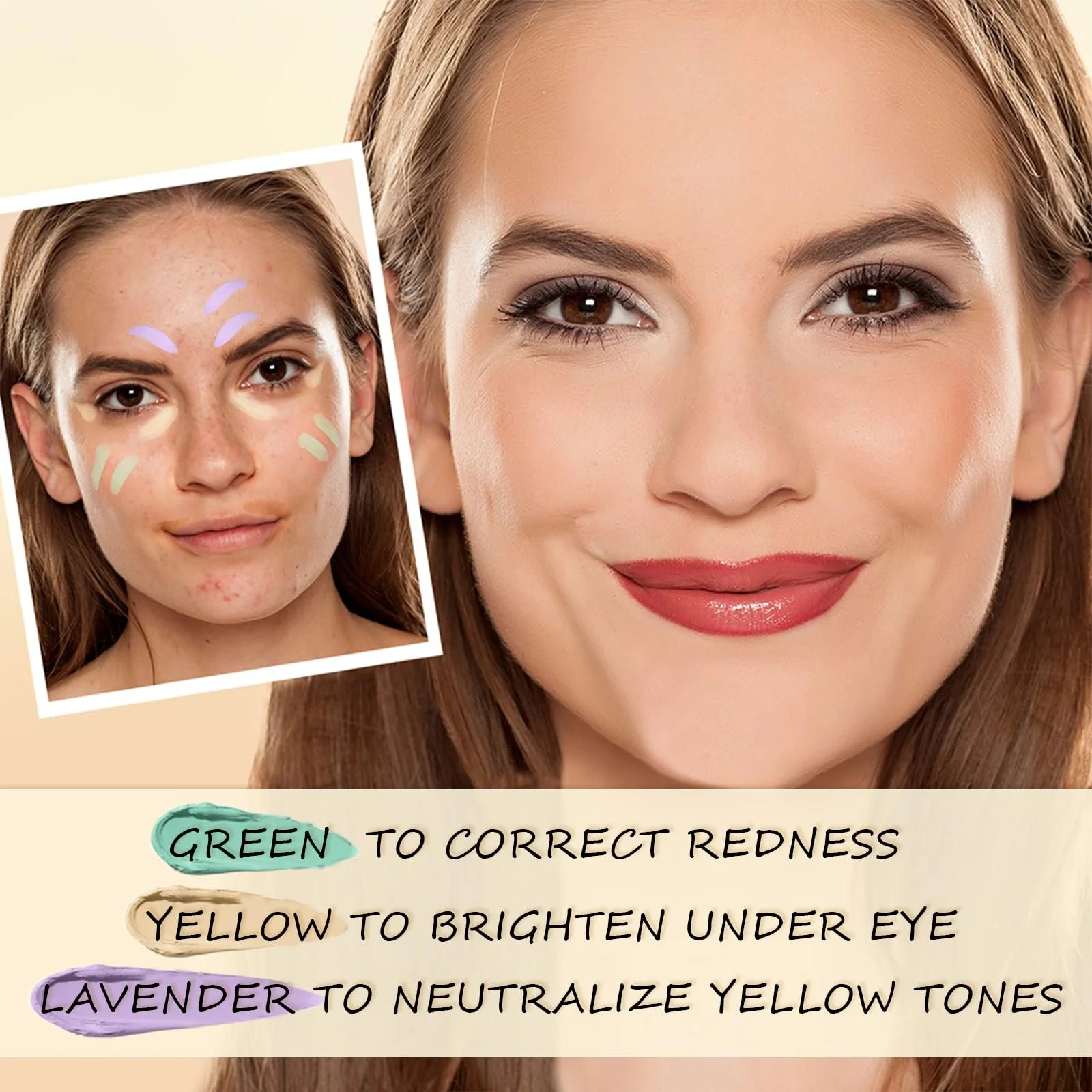 Коректор Prreal Фіолетовий, фото №4