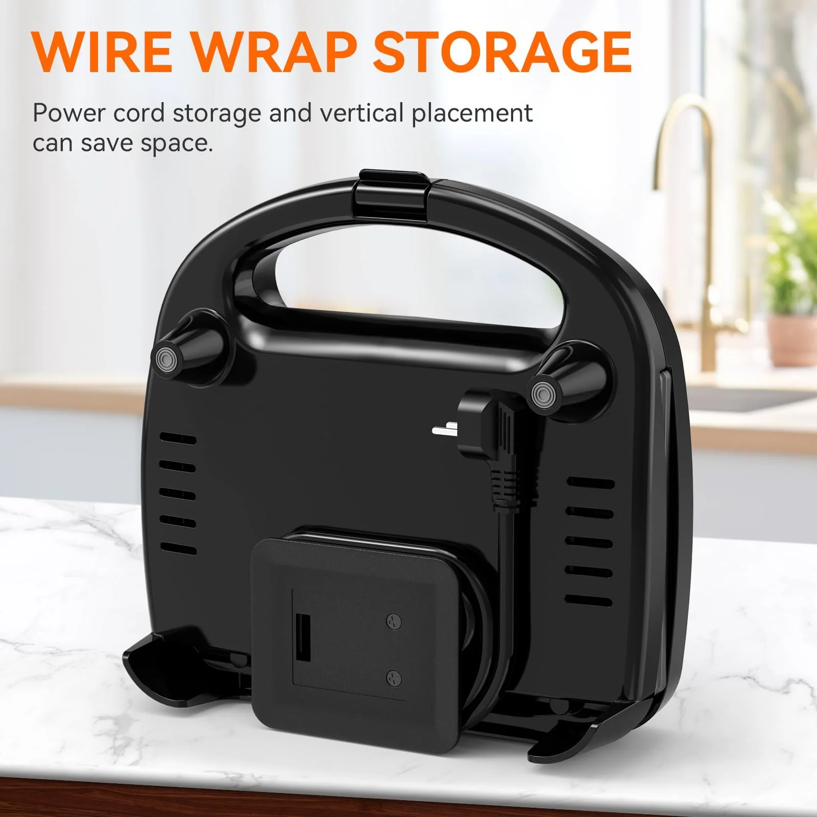 Сэндвичница Snailar Треугольные пластины 2 ломтика Черный, фото №5 Сэндвичница Snailar Треугольные пластины 2 ломтика Черный, фото №5