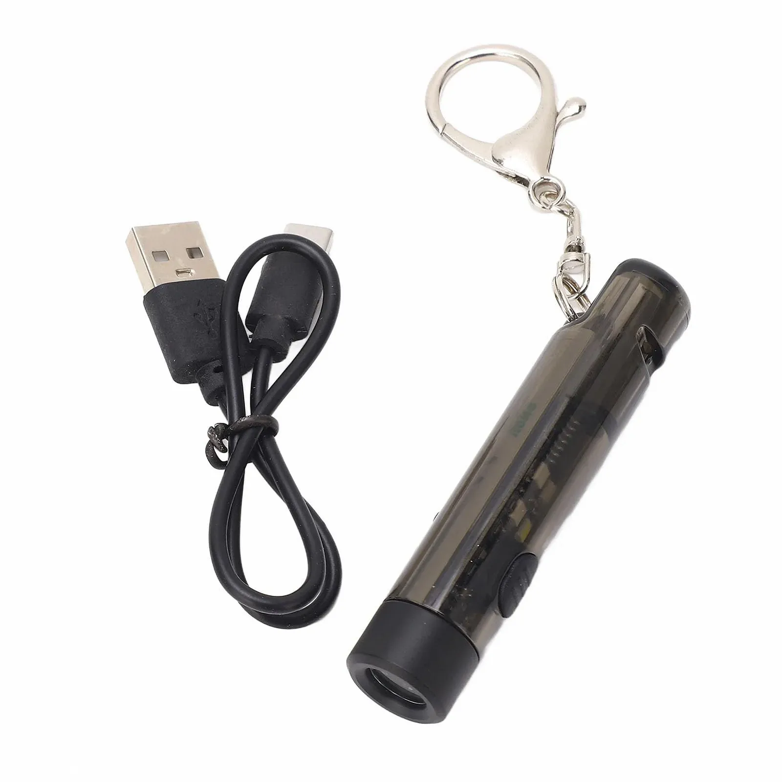 Фонарик USB C Брелок Перезаряжаемый Многофункциональный Мини Портативный Легкий Аварийный Уличный Фонарик со Свистком для Кемпинга Пешего Туризма, фото №1 Фонарик USB C Брелок Перезаряжаемый Многофункциональный Мини Портативный Легкий Аварийный Уличный Фонарик со Свистком для Кемпинга Пешего Туризма, фото №1