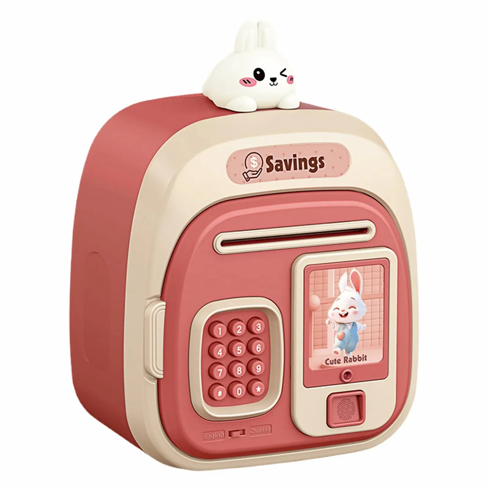 Скарбничка Smart з автоматичним купюроприймачем та відбитком пальця звукові ефекти, фото №1