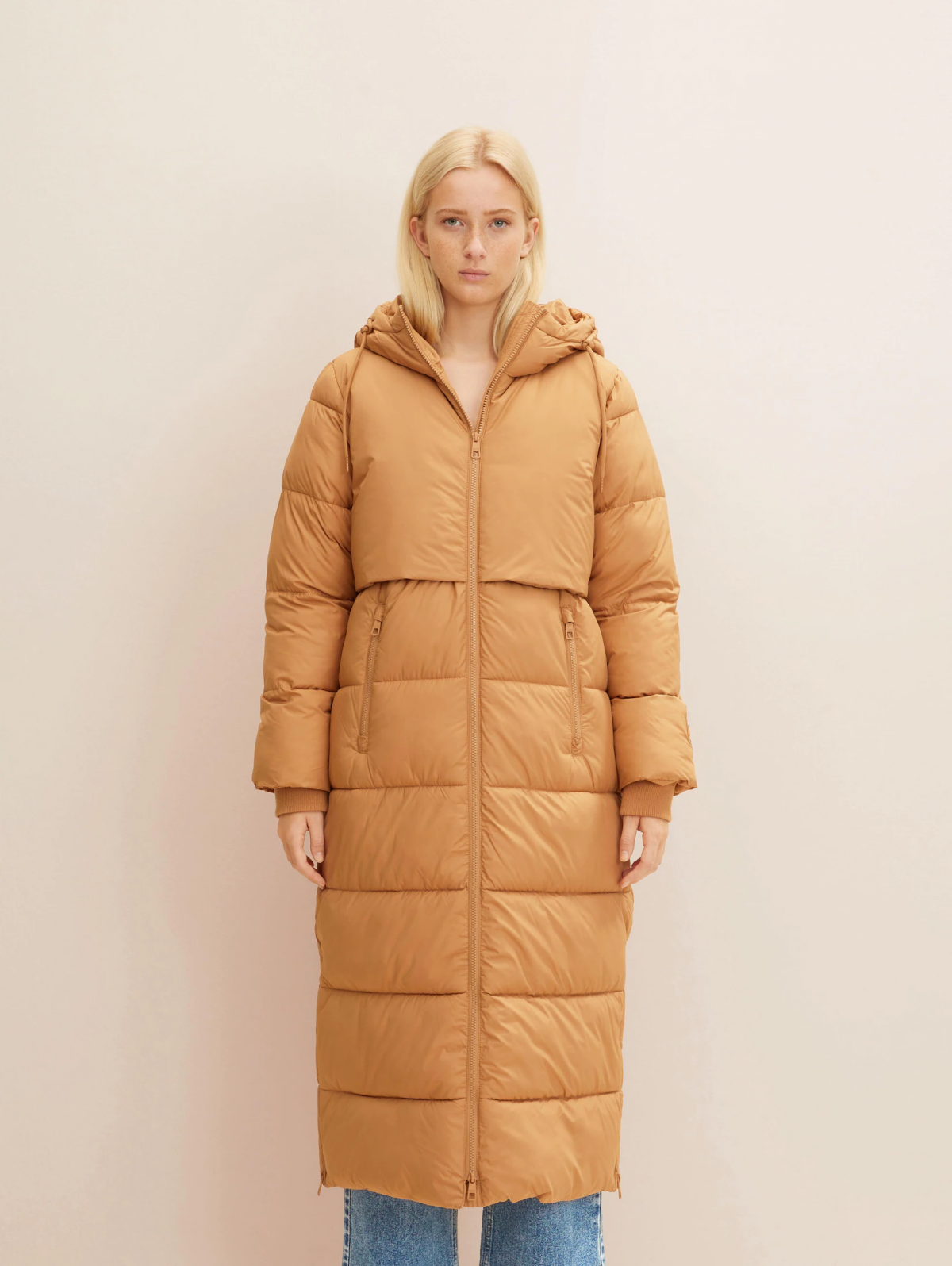 Куртка Tom Tailor arctic puffer coat 1032690-12954 Оранжевый L, фото №1