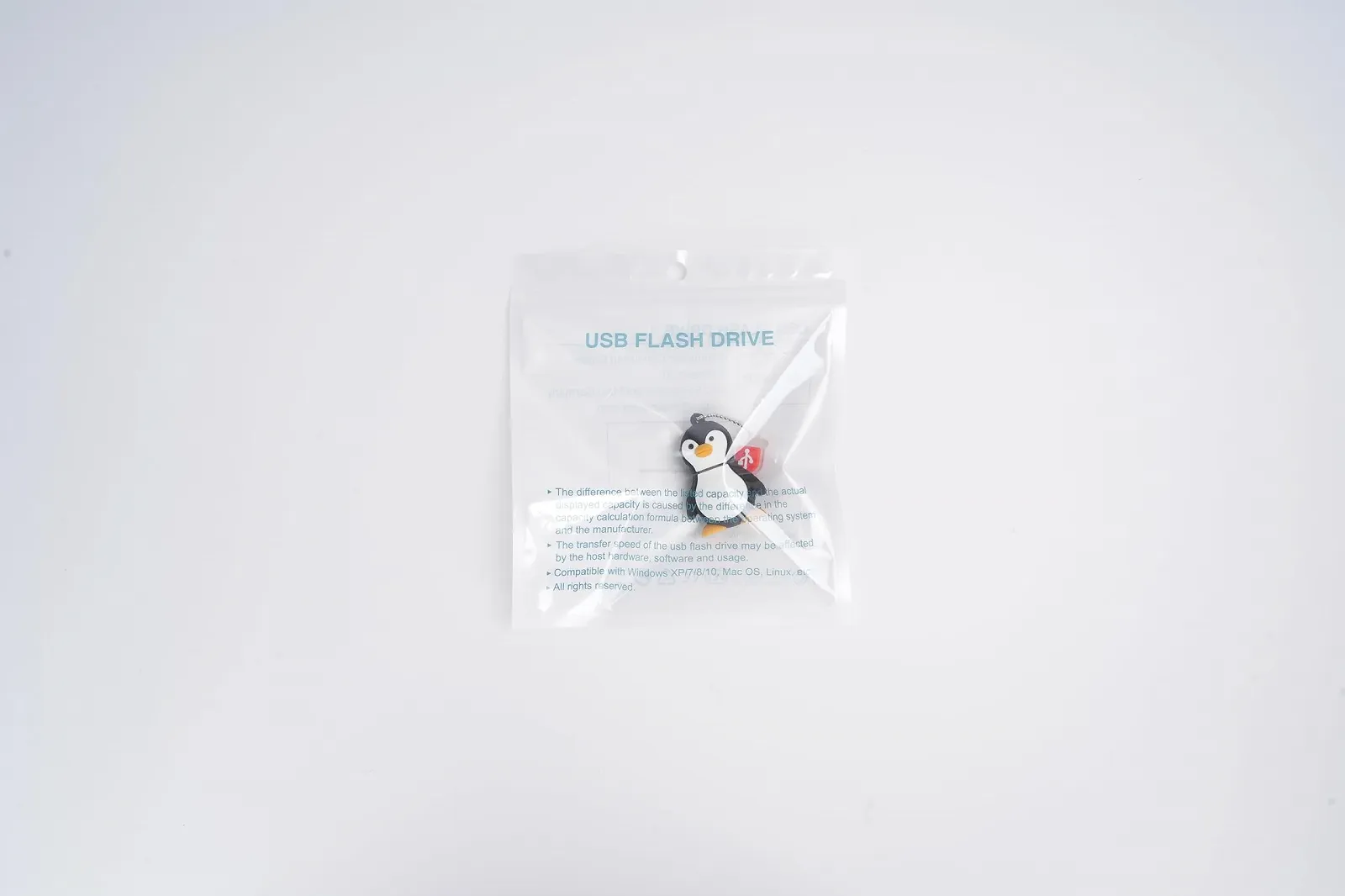 USB-флеш-накопичувач BORLTER CLAMP 64GB Пінгвін, фото №7 USB-флеш-накопичувач BORLTER CLAMP 64GB Пінгвін, фото №7