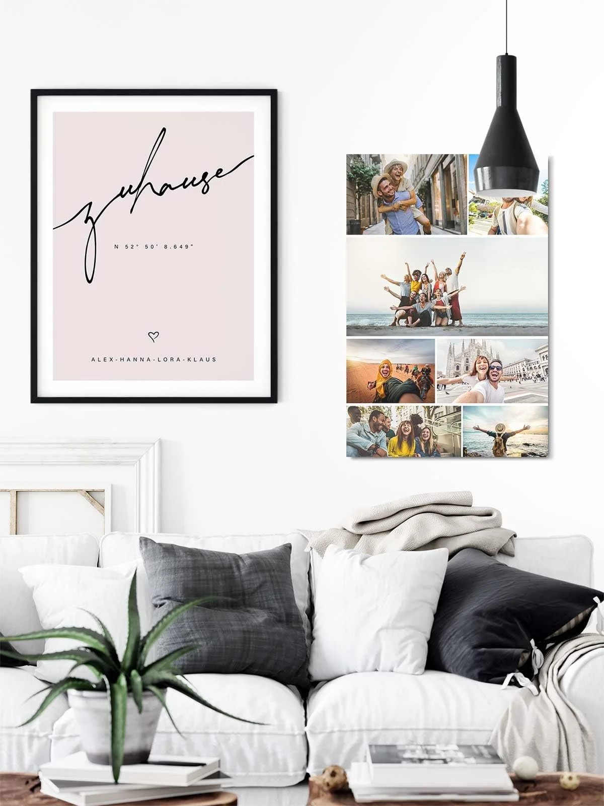 Картина на полотні Paul Sinus Collage індивідуальна з вашим фото різні розміри, фото №3