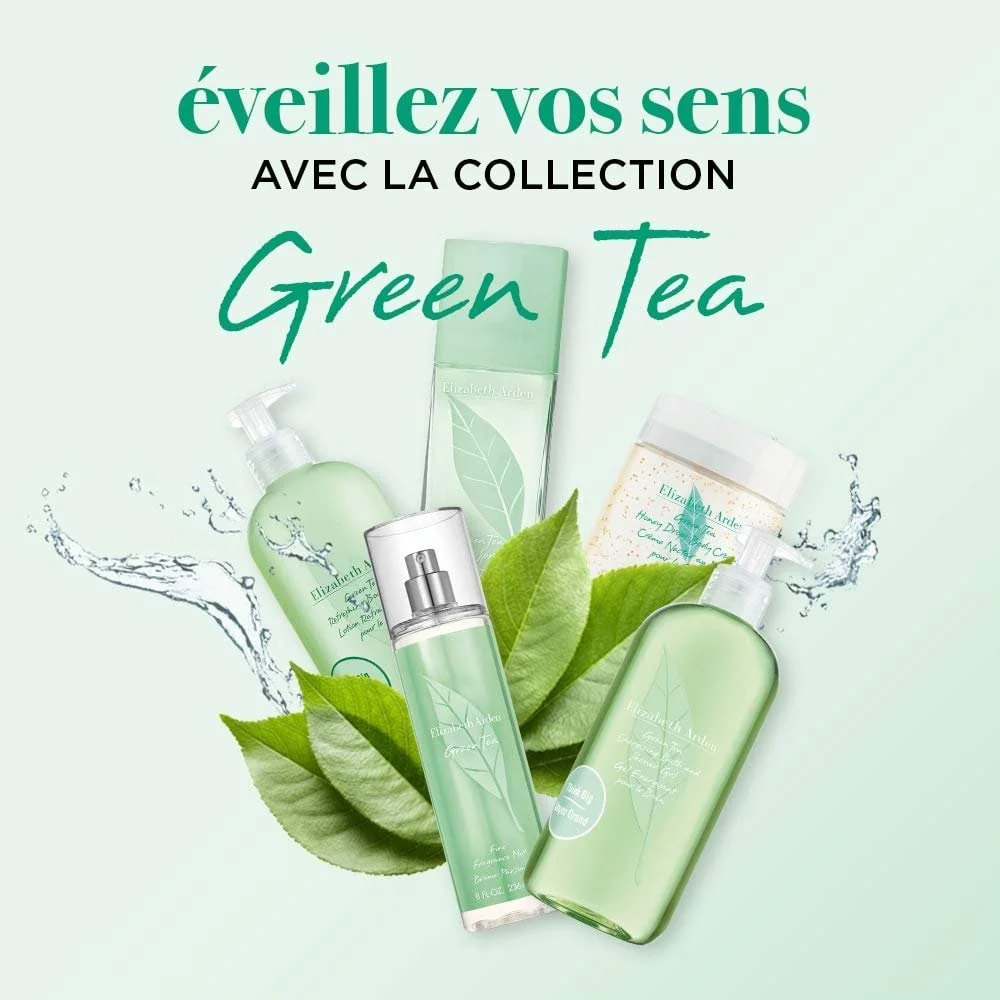 Парфюмированная вода Elizabeth Arden Green Tea для женщин Флакон 100 мл Зеленый + Крем для тела Green Tea Honey Drops Флакон 500 мл, фото №6