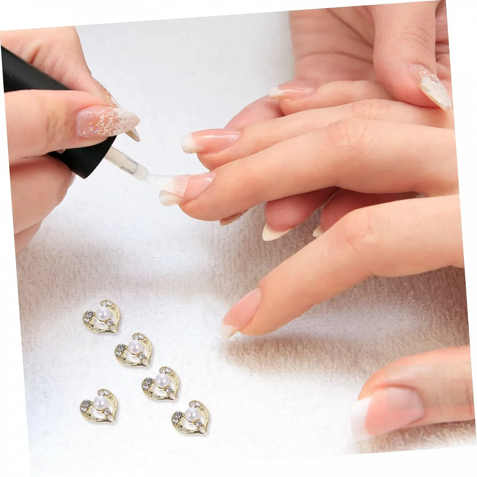 Украшения для ногтей (12 шт.) Жемчуг, Маникюрные украшения, фото №9
