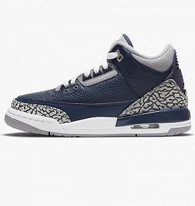 Кросівки AIR JORDAN 3 RETRO (GS) Georgetown 35.5 - Фото 1