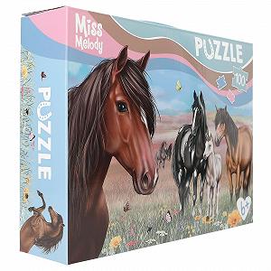 Купити Пазл Depesche Miss Melody 13205 Horse Motif 100 деталей 58 x 40 cm - Фото 1 Пазл Depesche Miss Melody 13205 Horse Motif 100 деталей 58 x 40 cm - Фото 1
