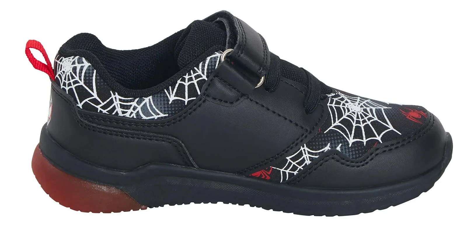 Кросівки Spiderman для хлопчиків Miles Morales з миготливими вогнями, фото №3